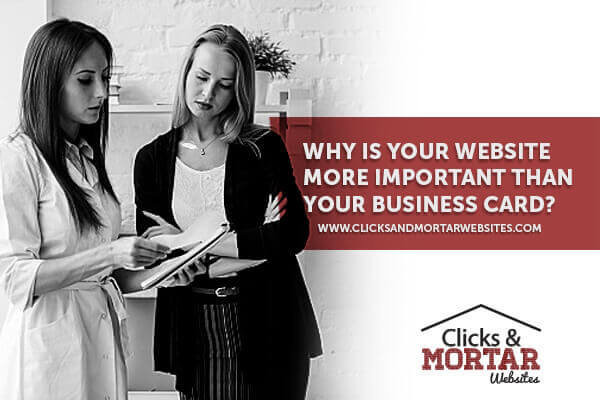 Why Is Your Website More Important Than Your Business Card?